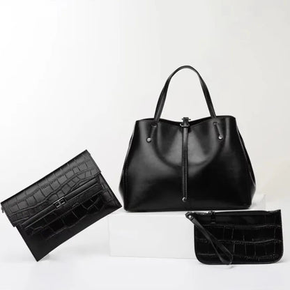 Sac & main et pochette en cuir verni pour femme