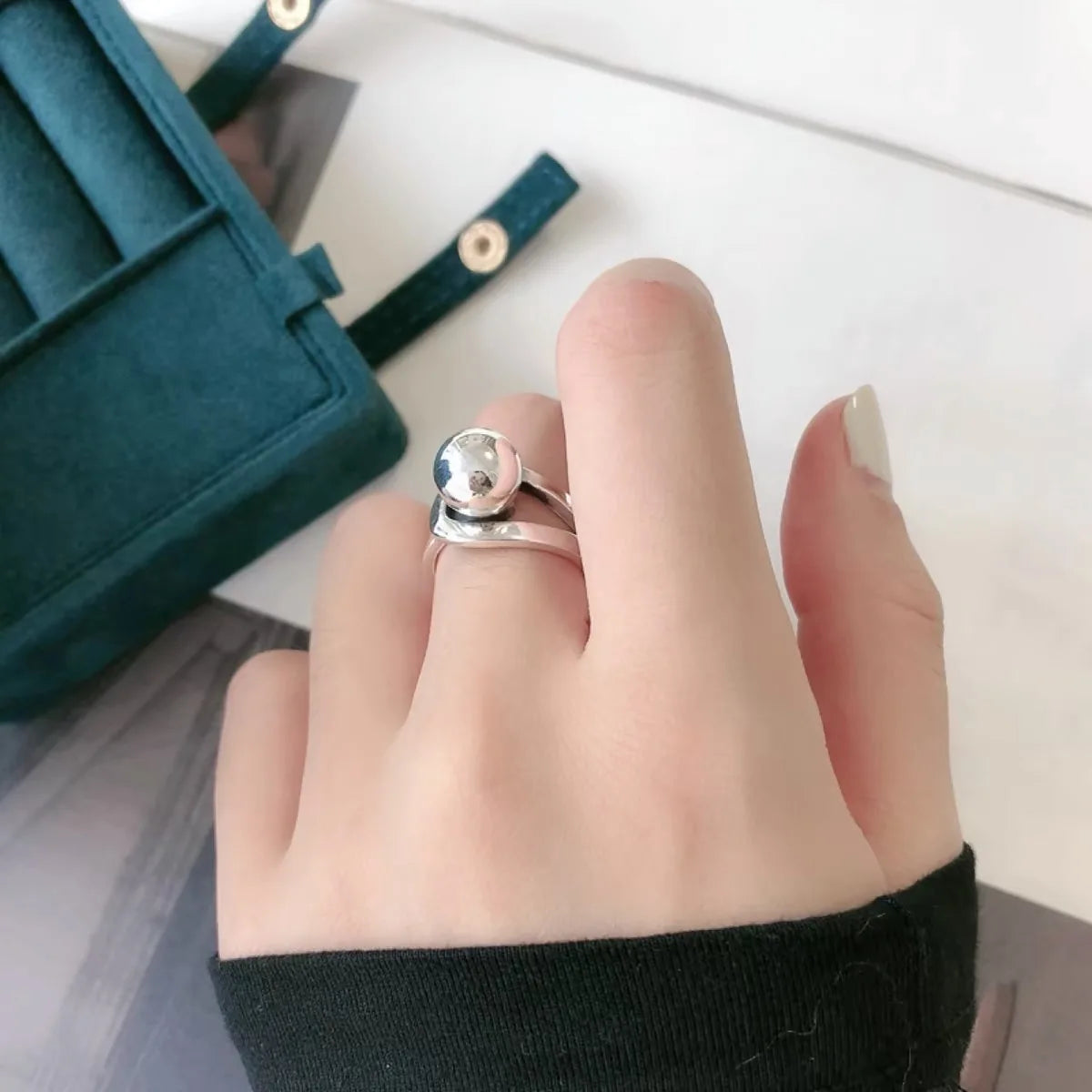 Bague  en argent